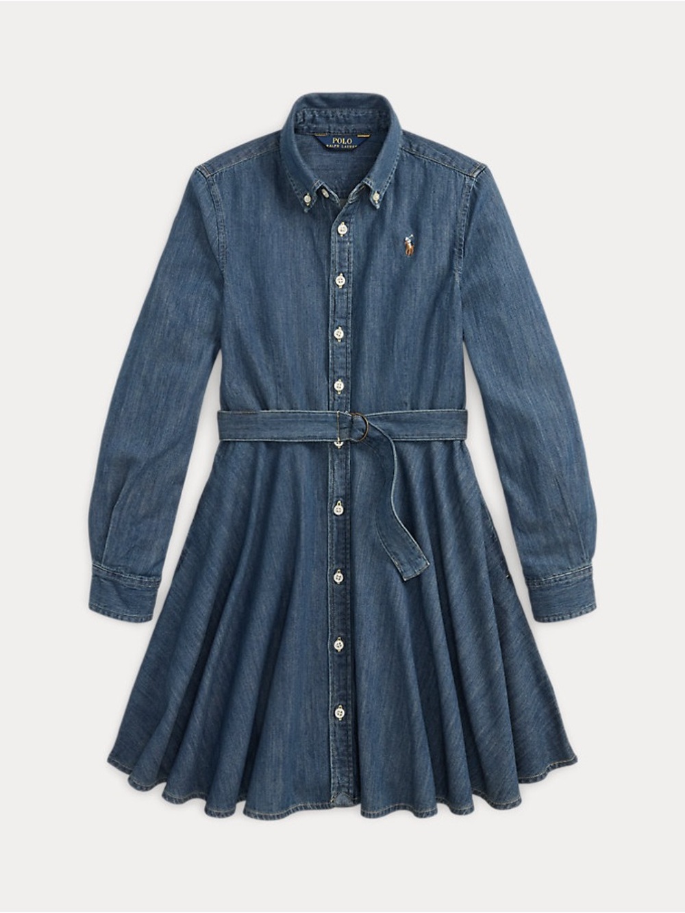 Ralph Lauren Indigo Denim Shirt Dress